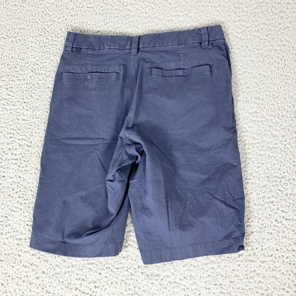 Lululemon Commission Shorts Mens 31 Blue Cotton Chino Casual Summer Pockets